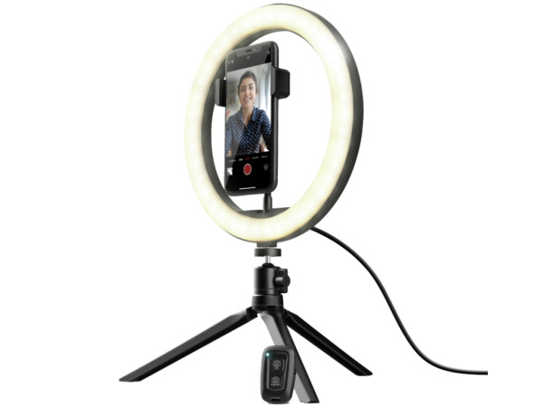 Svetlo za selfi TRUST Maku ring 10''tripodcrna' ( '24393' ) 