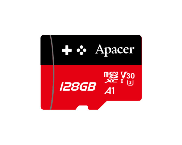 APACER Memorijska kartica UHS-I MicroSDHC 128GB V30 AP128GMCSX10U7-RAGC 