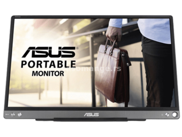 Monitor ASUS ZenScreen MB16ACE 15.6''/IPS/1920x1080/60Hz/5ms GtG/USB C/prenosni/tamno siva