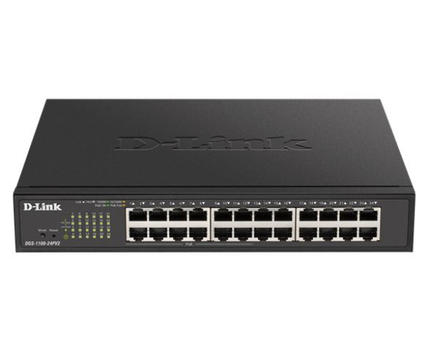 D-Link 24G web upravljiv Switch PoE 100W DGS-1100-24PV2