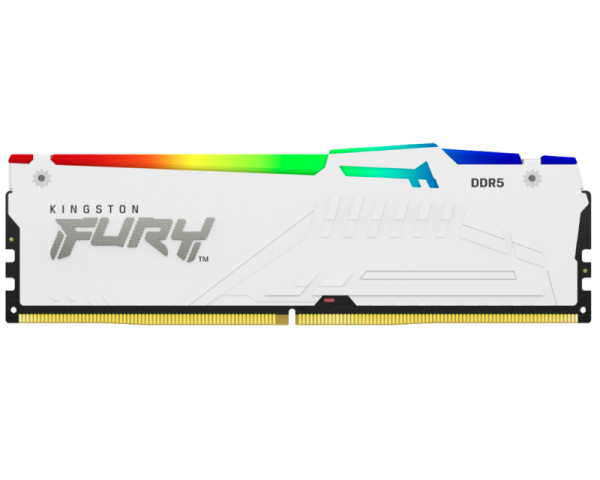 KINGSTON DIMM DDR5 16GB 6400MT/s KF564C32BWA-16 FURY Beast White RGB XMP 