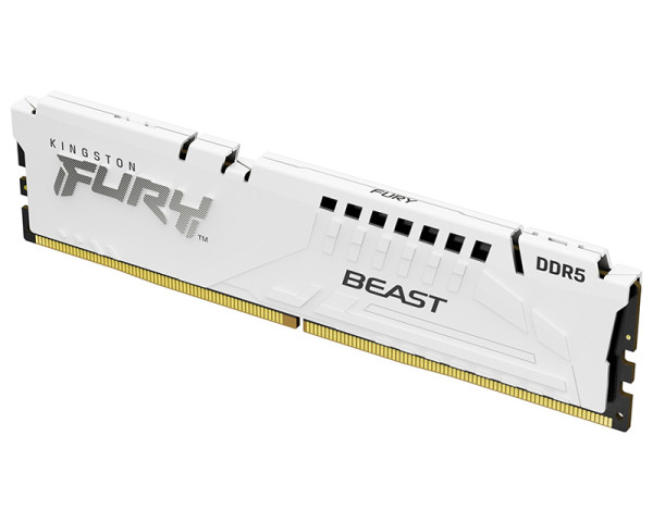 KINGSTON DIMM DDR5 32GB 6400MT/s KF564C32BWE-32 FURY Beast White EXPO 