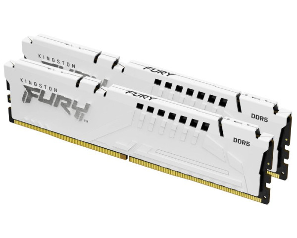 KINGSTON DIMM DDR5 64GB (2x32GB kit) 6000MT/s KF560C40BWK2-64 FURY Beast White XMP 