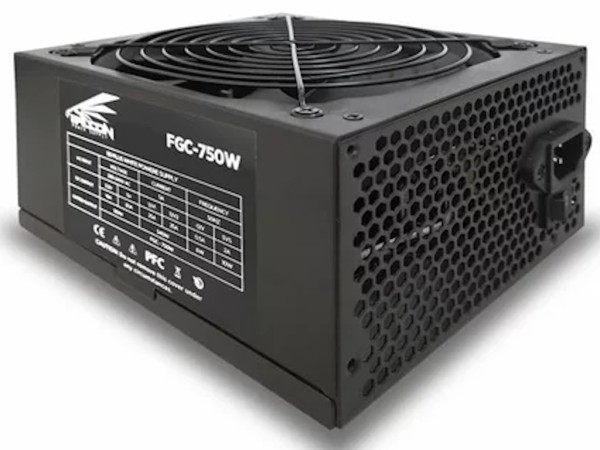 Napajanje FALCON FGC-750 750W/ATX/Black/zamena za LC600-12