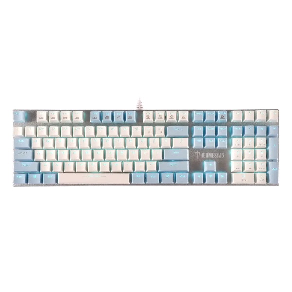 Tastatura Gamdias Hermes M5 mehanička , belo/plava