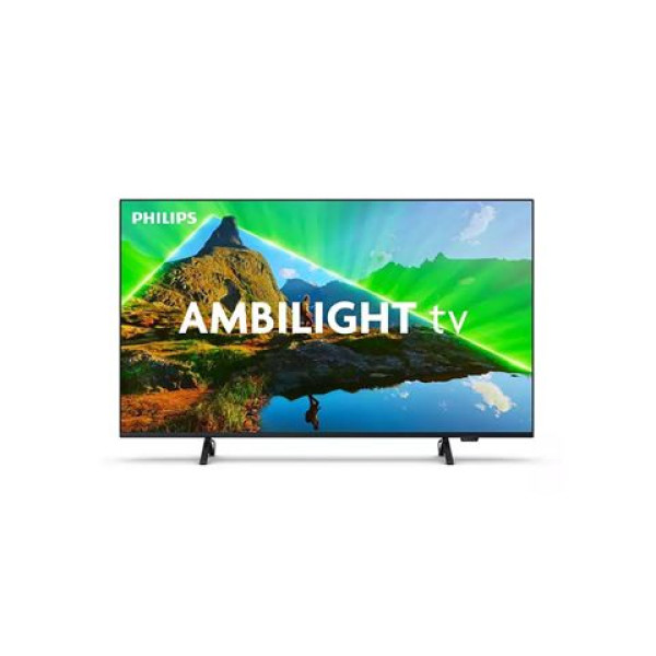 PHILIPS LED TV 65PUS831912, 4K, TITAN, AMBILIGHT, CRNI
