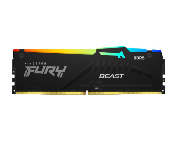 KINGSTON DIMM DDR5 32GB (2x16GB kit) 6800MT/s KF568C34BBEAK2-32 FURY Beast Black RGB EXPO 