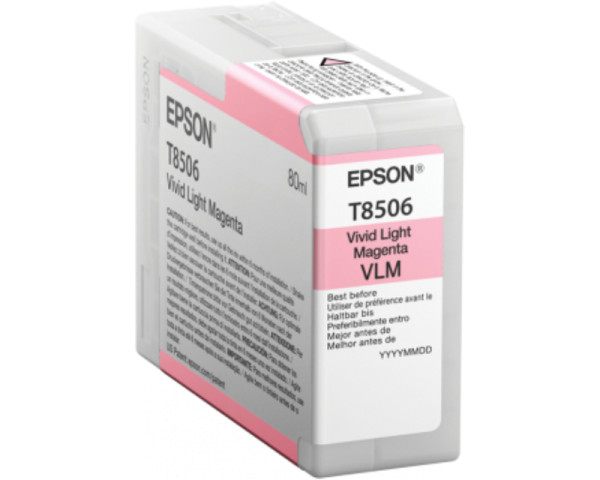 EPSON T85060N UltraChrome HD vivid light magenta 80ml kertridž