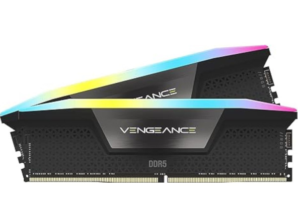 Memorija CORSAIR VENGEANCE 32GB(2x16GB)/DIMM/DDR5/6000MHz/CL36/1.4V/RGB/XMP