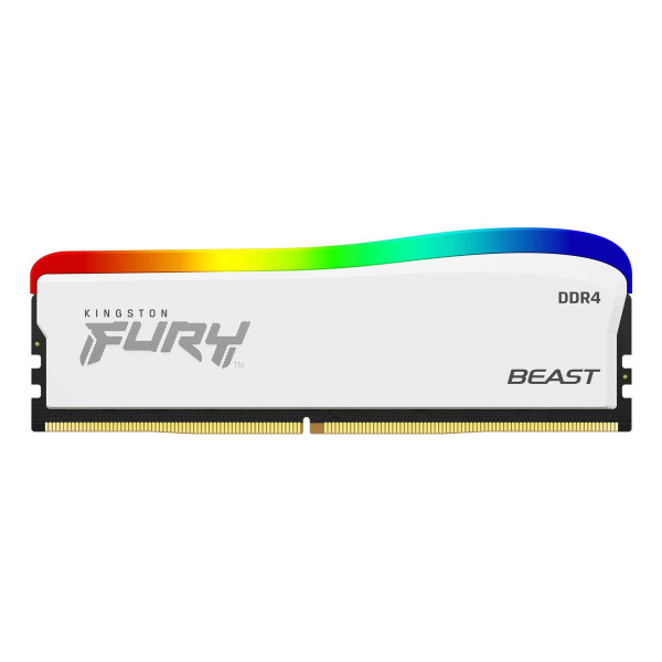 Memorija KINGSTON 16GB/DIMM/DDR4/3600MHz/C18/FURY Beast White RGB SE