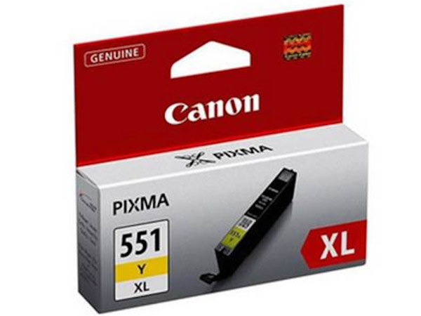 Kertridž CANON CLI-551XL/žuta