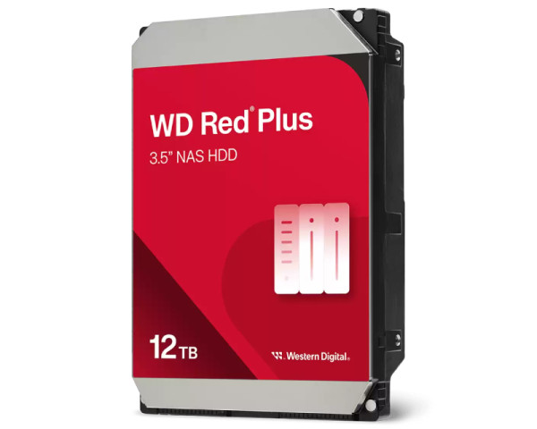WD 12TB 3.5 inča SATA III 256MB 7200rpm WD120EFBX Red Plus hard disk