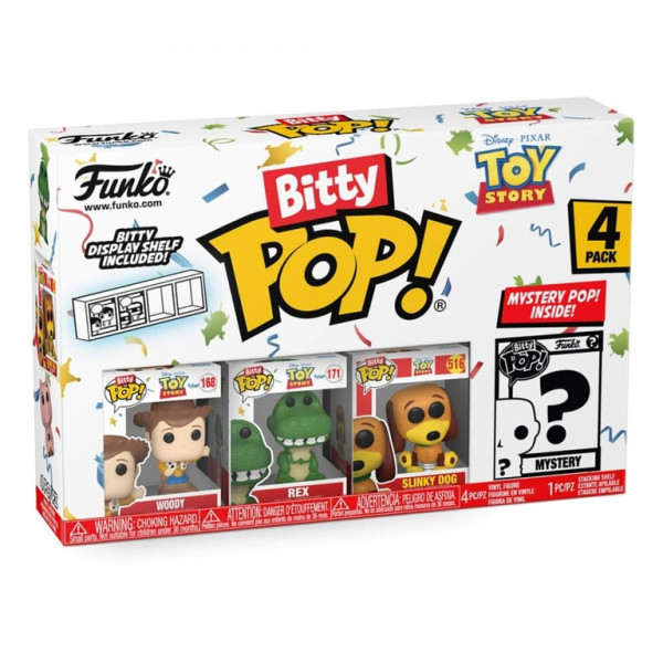 Funko Bitty POP! Toy Story - Woody 4 Pack