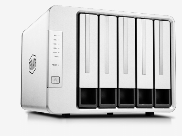 NAS TERRAMASTER F5-2115-BayIntel Celeron J3355Dual core 2.0GHz2GBLAN x 2' ( 'F5-221' )