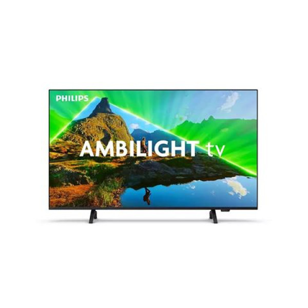 PHILIPS LED TV 65PUS835912, 4K, TITAN, AMBILIGHT, CRNI