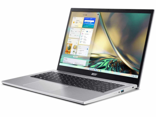 Laptop ACER Aspire A315-59 noOS/15.6''FHD IPS/i5-1235U/16GB/1TB SSD/Intel Iris Xe/GLAN/srebrna
