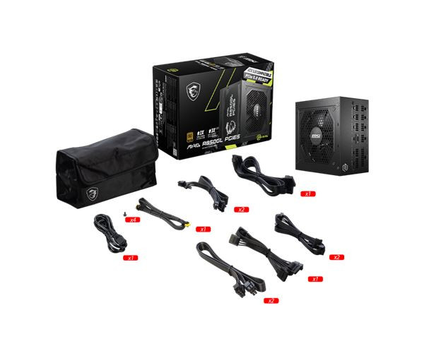 NAPAJANJE MSI MAG A850GL PCIE5 80+Gold