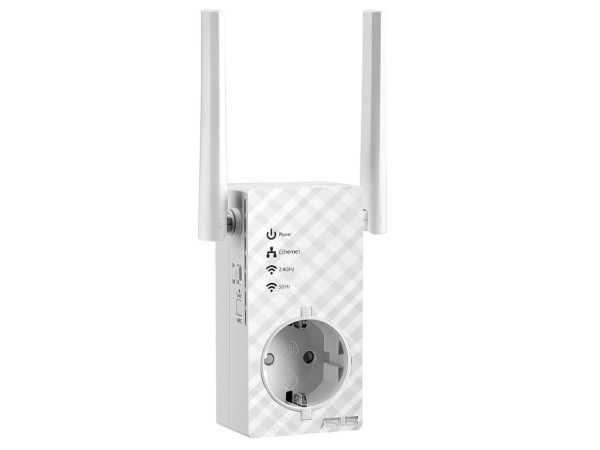 Ekstender dometa ASUS RP-AC53 Wi-Fi/AC750/433Mbps/300Mbps/utičnica/2 externe antene