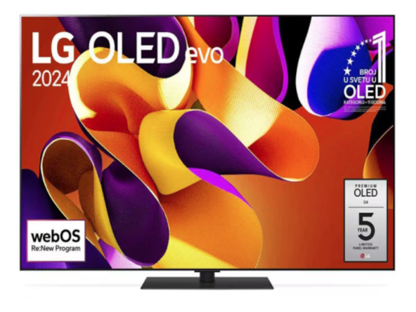 Televizor LG OLED65G43LS/OLED evo/65''/Ultra HD/smart/webOS ThinQ AI/siva