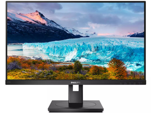 Monitor 27 Philips 272S1AE/00 1920x1080/Full HD/4ms/IPS/75Hz/VGA/HDMI/DVI/DP/HDCP/Pivot/Zvučnici