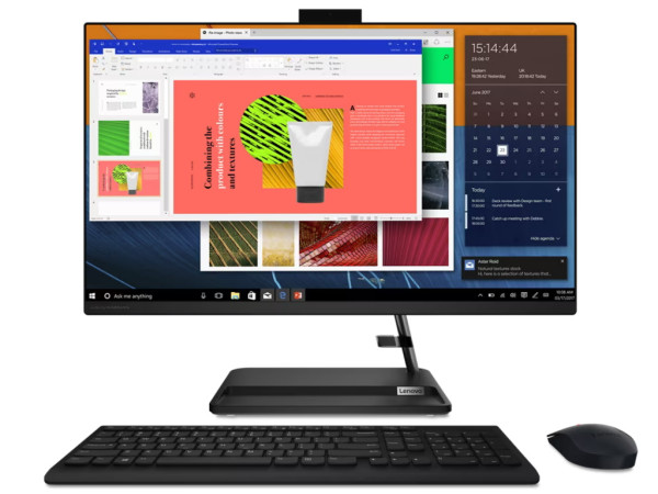 Racunar LENOVO AIO 3 24IAP7 DOS23.8''FHDi3-1215U8GB512GB SSDUSB mis i tastatura UKcrna' ( 'F0GH00G7RI' ) 
