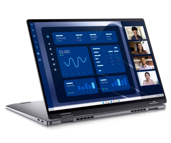 DELL Latitude 9450 14 inch QHD+ 500nits Touch Core Ultra 7 165U 32GB 1TB SSD Intel Arc Backlit FP Win11Pro 3yr ProSupport laptop 