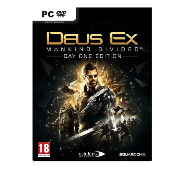 PC Deus Ex: Mankind Divided Steelbook