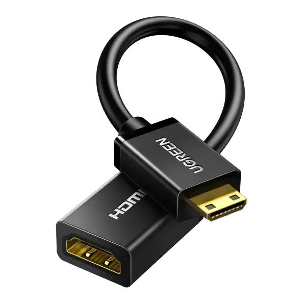 Adapter konverter Mini HDMI - HDMI M/F Ugreen