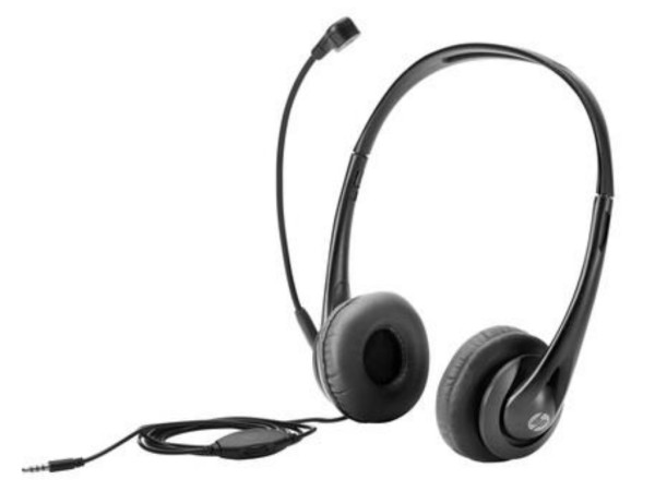 Slušalice HP Stereo žična/3.5mm/T1A66AA/crna