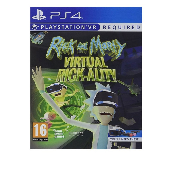 PS4 Rick and Morty - Virtual Rick-ality (VR required)