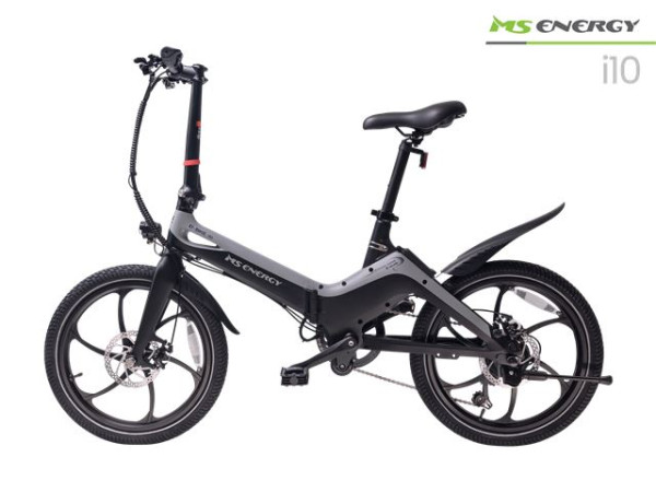 MS ENERGY eBike i10 black grey
